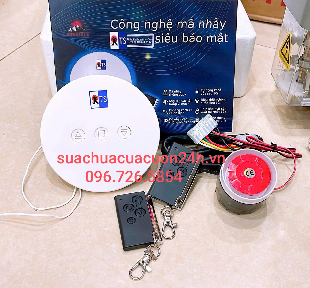 Bộ Tín Hiệu Cao Cấp của cửa cuốn xuất sứ nhật bản