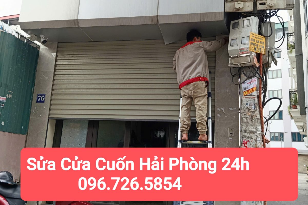 Sửa cửa cuốn Hải Phòng 24h
